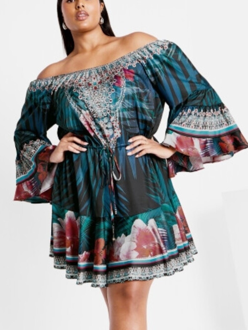Ciry Chic Off-Shoulder Dress